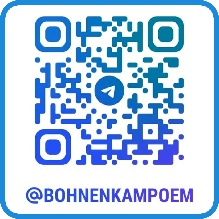 Мы создали канал нашей компании Bohnenkamp в Telegram.