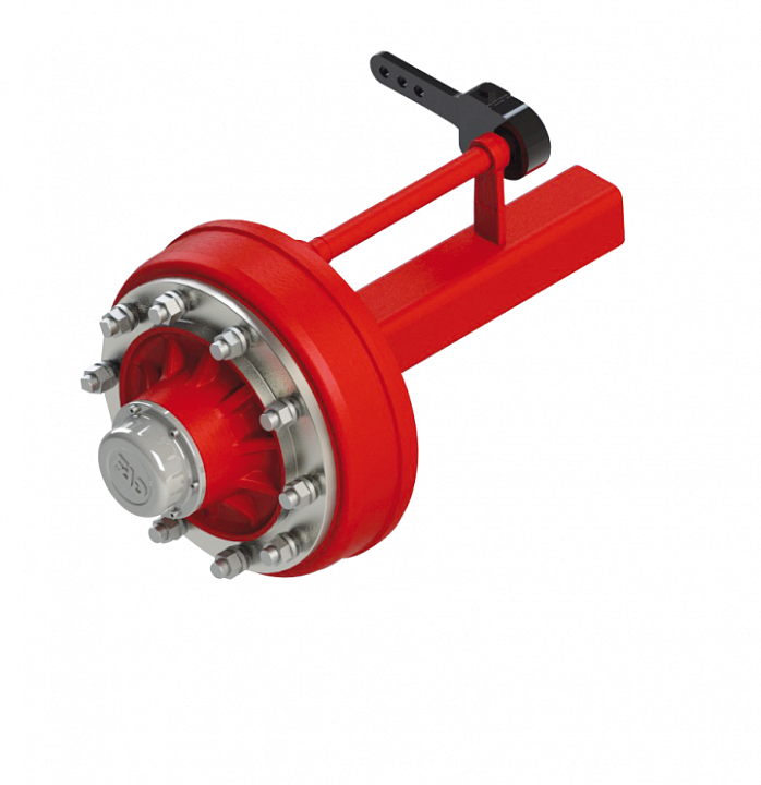 Тормозная полуось, тормоз 400 x 80